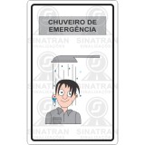 Chuveiro de emergência 